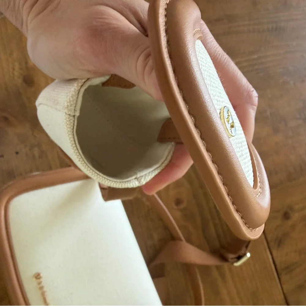 lululemon athletica Cream and Tan Crossbody Bag Set with Mini Pouch - Picture 7 of 7